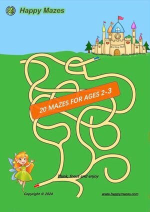 cover image of path maze book 3 on easy level